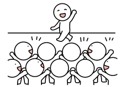 stand byのイラスト